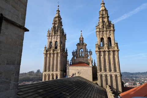 Katedra w Santiago: Wizyta z dachami i portykiem opcjonalnieZwiedzanie katedry w Santiago z Cubiertas