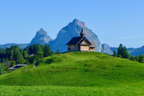 3 Mountains in 1 Day by Train, Cable Cars, Funiculars & Boat Excluding Train Tickets