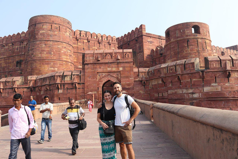 From Delhi: Private Agra Day Tour With Breakfast and DrinksTour with AC Car, Driver and Guide