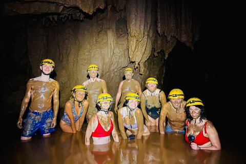 Phong Nha: Zipline Dark Cave & Paradise Cave Exploration Option 4: Full Adventure Experience - Drop-off in Hue