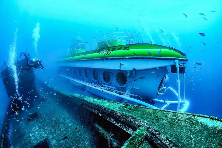 Teneriffa: 50-Minuten U-Boot-Tauchgang