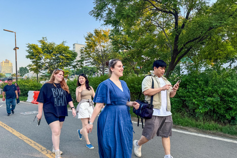 Han's River Picnic in Center of Seoul