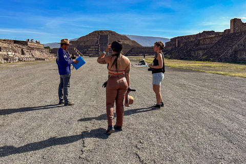 Teotihuacán: Excursión de un día al Santuario de Guadalupe y tour guiado completo