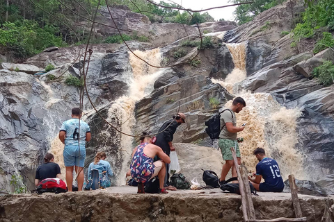 Chiang Mai: 2-Day Jungle Trek with Elephant Farm & Raft Ride Hotel Pickup and Drop-off (within Pickup Area)
