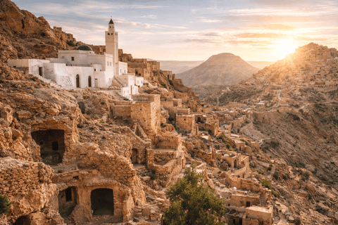 From Djerba: Tataouine, Chenini & Ksour Full-Day with lunch