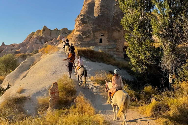 Cappadocia: Guided Horse Riding Tour in Love/Rose Valley Sunset Horse Riding Tour