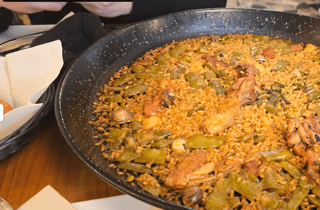 Bike Tour Express: Geschichte von Valencia + Paella in einem lokalen Restaurant