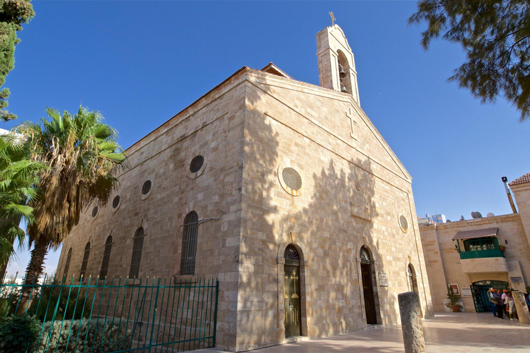 Van Dode Zee / Swemeh : De berg Nebo, Madaba en de doopplaatsAlleen tour met vervoer