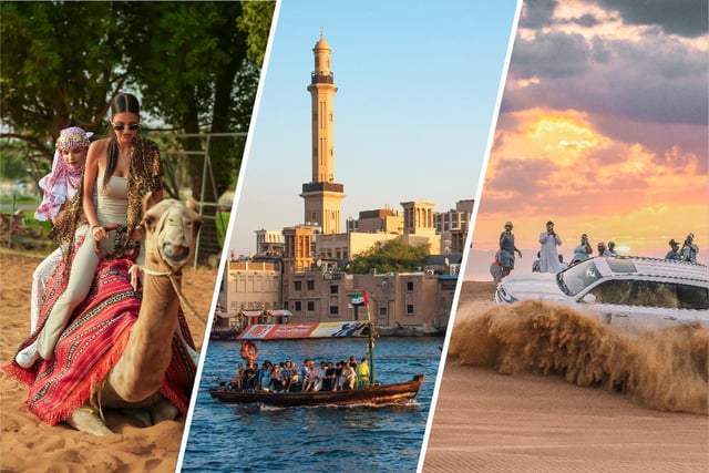 Dubai városnézés és sivatagi szafari egész napos kombinált kirándulás