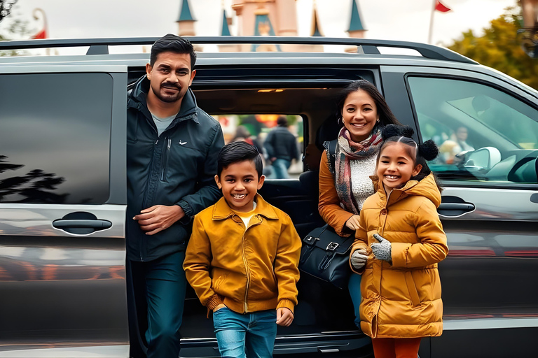 Paris: economic Transfer to/from CDG Airport Car/Van Option Paris: Transfert from/to paris CDG airport VAN 4-8 passenger