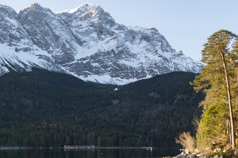 Alpine Escape: Partnach Gorge, Lake Eibsee and Zugspitze in French Classic Option: Partnach, Garmisch, and Lake Eibsee