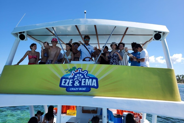 Punta Cana: Katamaran-Partyboot mit offener Bar und SnacksKatamaran Partyboot mit offener Bar in Punta Cana