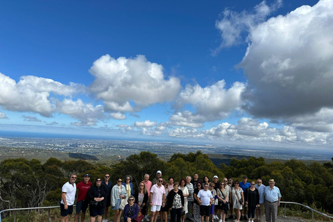 Adelaide: Mezza giornata di visite alla città, al monte Lofty e a HahndorfAdelaide: tour di mezza giornata tra le attrazioni della città, il monte Lofty e Hahndorf