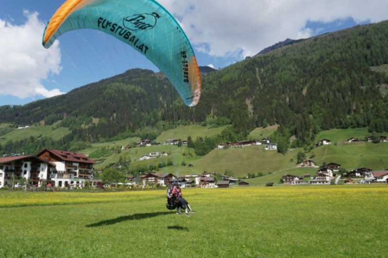 Neustift im Stubaital: High-Altitude Paragliding Flight