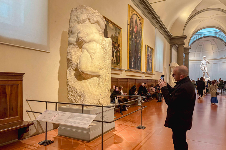 佛罗伦萨：学院美术馆 + 大卫雕像入场券 + Agudio 导览应用程序