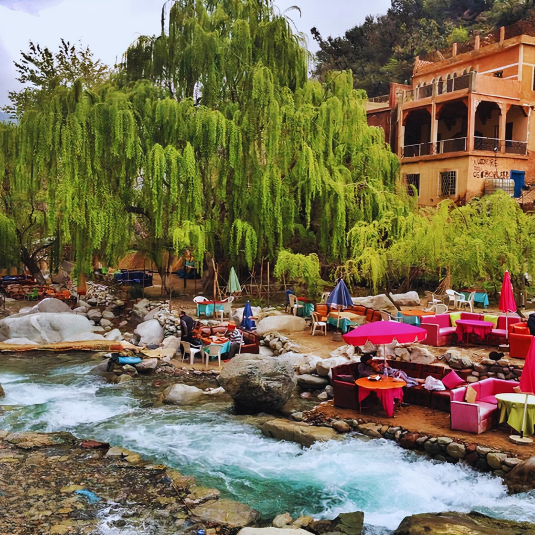 Marrakech : excursion dans l'Atlas, la vallée de l'Ourika et les cascades