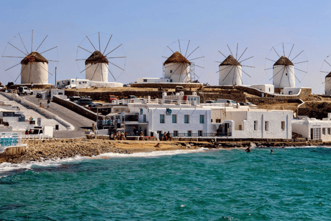 Athènes : traversée en ferry entre Athènes et MykonosBillet aller simple en ferry d&#039;Athènes à Mykonos