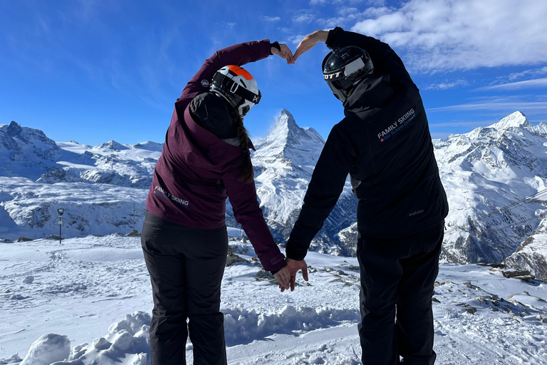 Family Skiing Zermatt – Private Lessons