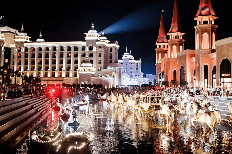 Antalya: Land Of Legends Night Show with Dinner Alanya/Side/Kemer/Beldibi Night Show Dinner with Transfer