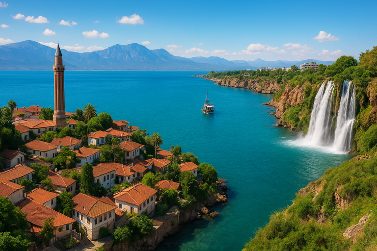 Antalya: Düden Waterfalls, Boat Tour, and Kaleiçi Tour