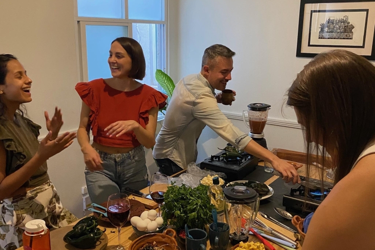 Muchos moles: multi-variety mole cooking class and feast