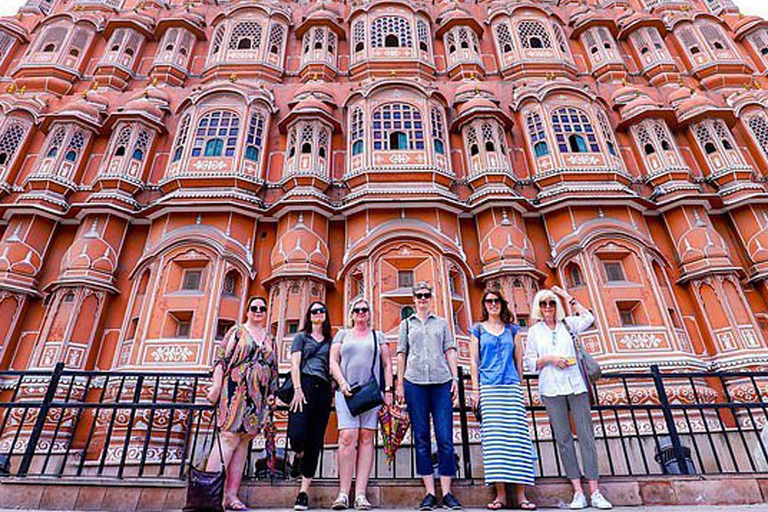 Da Delhi : Esplora Hawa Mahal, Jaipur in un giorno