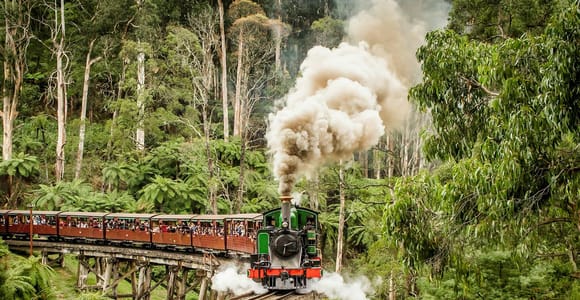 Melbourne: Private Puffing Billy & Dandenong Tour
