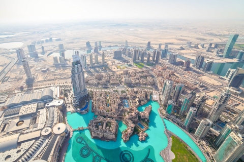 Dubái: ticket combinado acuario y pisos 124/125 Burj KhalifaTicket: acuario de Dubái y piso 124 del Burj Khalifa