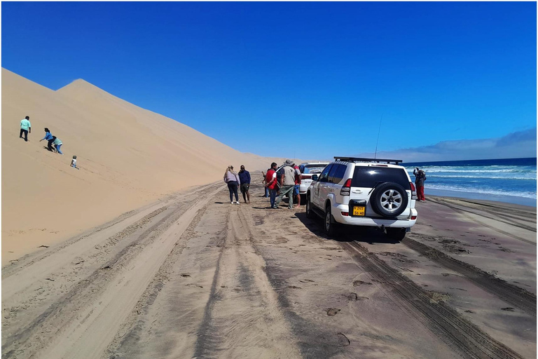 Walvisbay: Sandwich Harbour SUNSET Tour-Avsluta det vackert