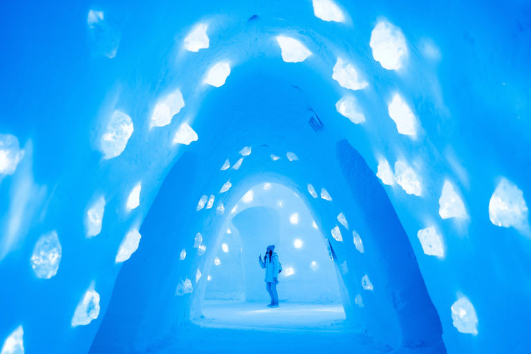 Levi: Guided Trip to Lainio SnowVillage Excursion to Lainio Snow Village by bus