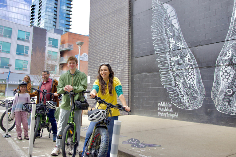 Nashville: Tour coinvolgente in bicicletta elettrica della storia della città della musica