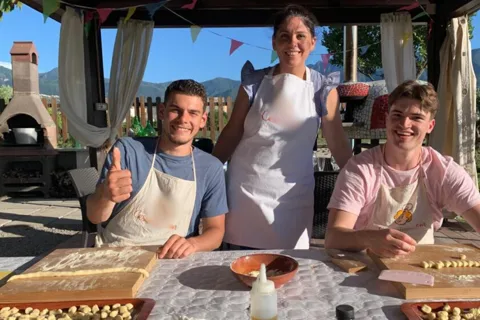 Från Rom: Pompei med Bullet Train med pastaklass och lunch