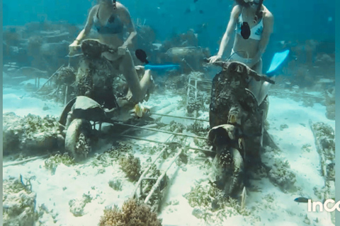 Gili Island: Privat snorklingstur 3 platser med GoPro