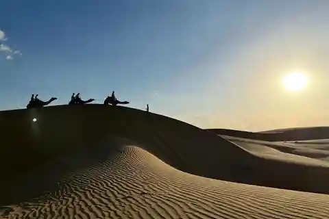 Jaisalmer: Jeep tour, camel safari, sleep in the desert