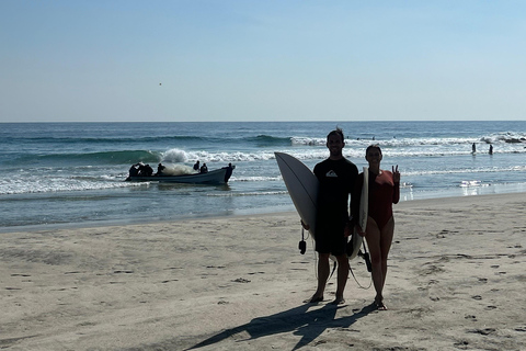 Huatulco: Surf Lesson with surf instructor. All Levels