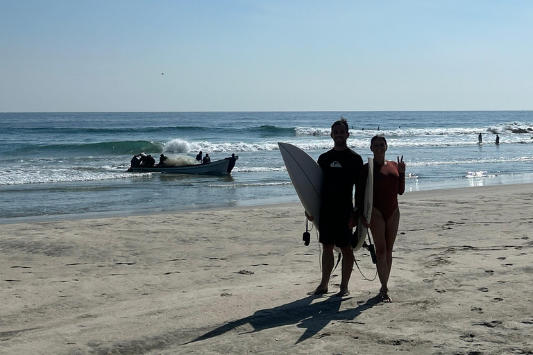 Huatulco: Surf Lesson with surf instructor. All Levels