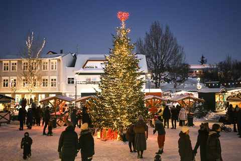 Depuis Reykjavík : Marché de Noël et visite en voiture des Yule Lads