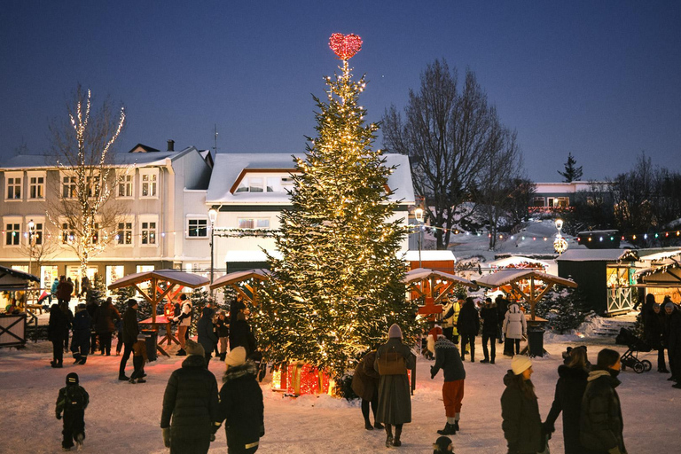 Depuis Reykjavík : Marché de Noël et visite en voiture des Yule Lads