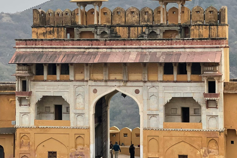 Jaipur: Amber Fort Guided Walking Tour Walking Tour with Guide & Entrance Ticket