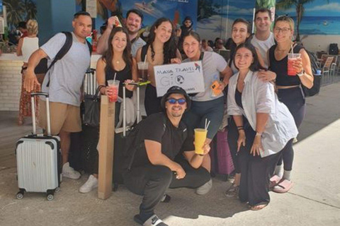 Cancun: Traslado privado do aeroporto para ChiquiláAeroporto de Cancún - Chiquilá Ida e volta