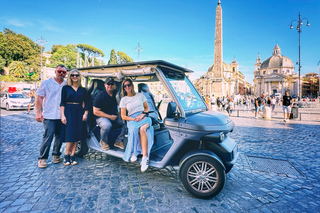Rome Private Guided City Highlights Tour by Golf Cart