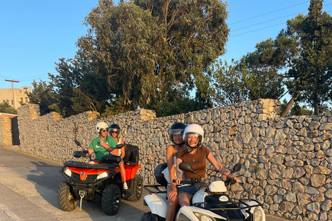 Santorini Panoramic ATV tour - Blue Domes & Volcanic Heights