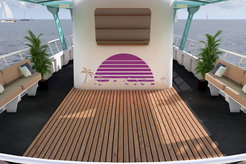 Mascate: excursión en semisubmarino con snorkel y paseo en barco