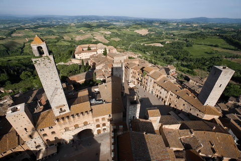 Florence: Pisa, Siena, San Gimignano, Chianti Wine & Lunch Italian Traditional option with Lunch & guided tour of Siena