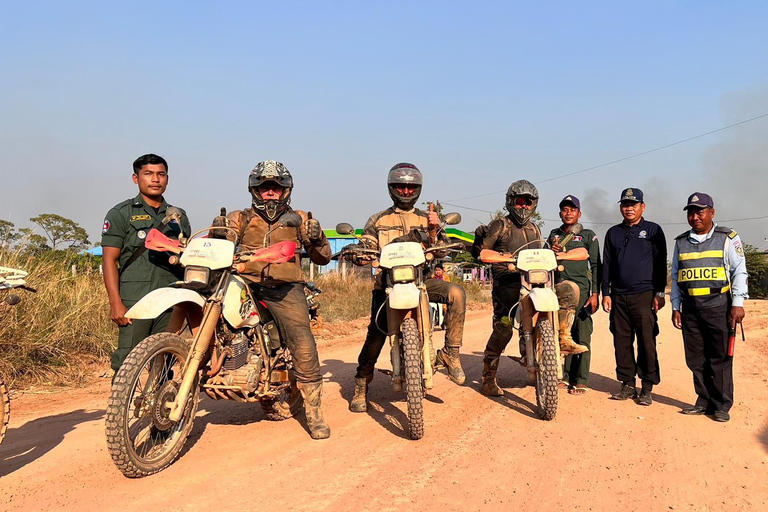 Aventura de 21 dias no Camboja de motocicleta