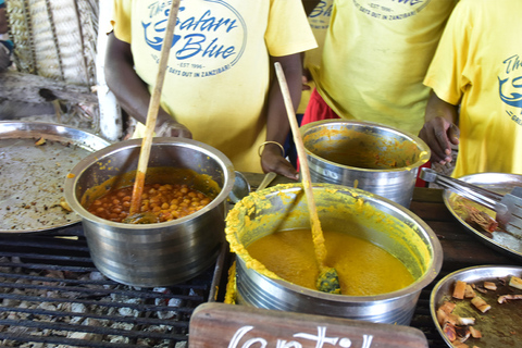 Safari Blue Tour Zanzibar dia inteiro com almoço buffet de frutos do mar