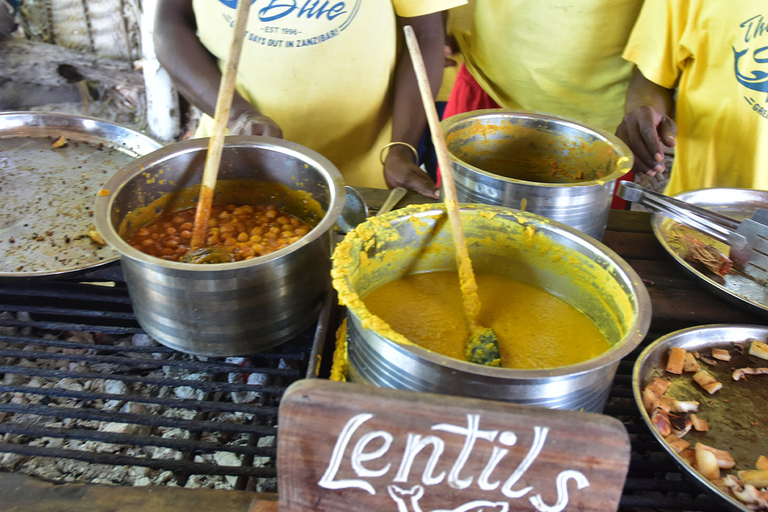 Safari Blue Tour Zanzibar Volledige dag met lunchbuffet met zeevruchten