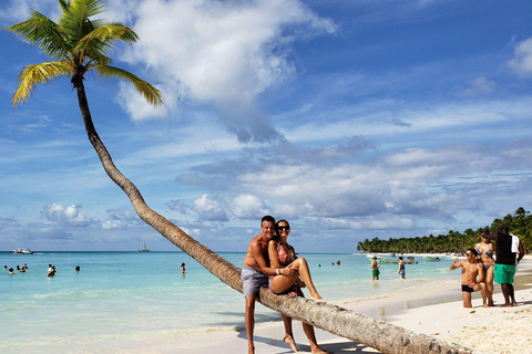 From Santo Domingo: Saona Island Catamaran FullDay & Lunch
