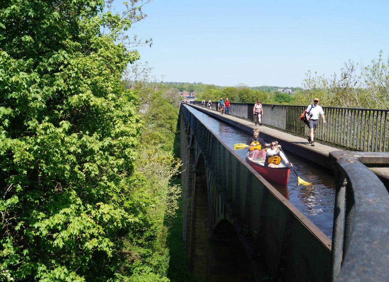Llangollen: Akvædukt-kajak eller kanotur