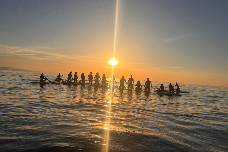Barcelona: Excursión en Paddleboard al amanecer con fotos&amp;vídeos4k